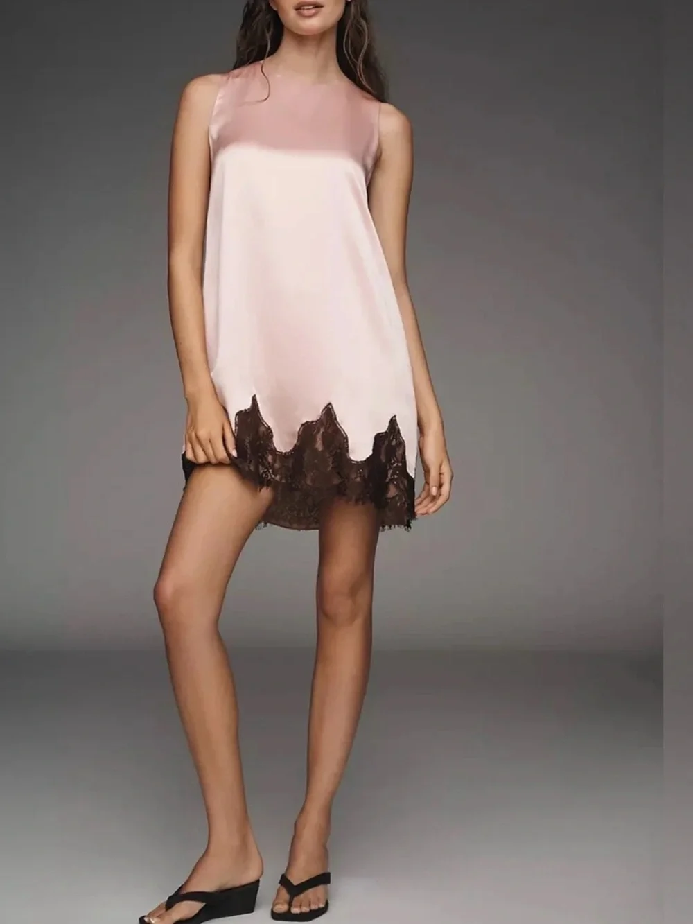 Reformation Jessalyn Silk Mini Dress In Blush Pink, NWOT, NEVER WORN, NO FLAWS.